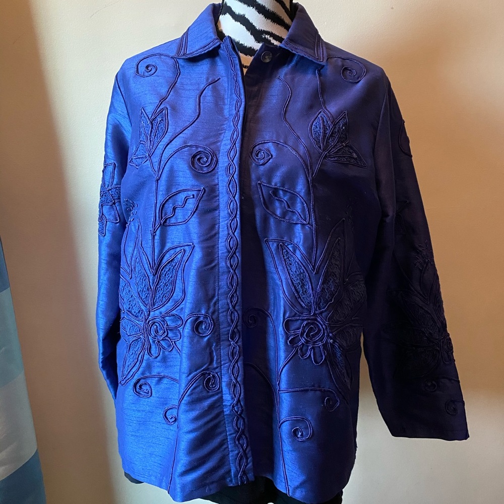 Marsh Landing blue coat size Medium